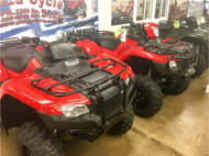 ATVs from Polaris®, Kawasaki, Honda® and Yamaha